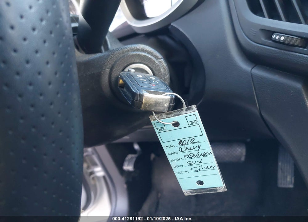 2012 CHEVROLET EQUINOX LS VIN: 2GNALBEK4C1225197