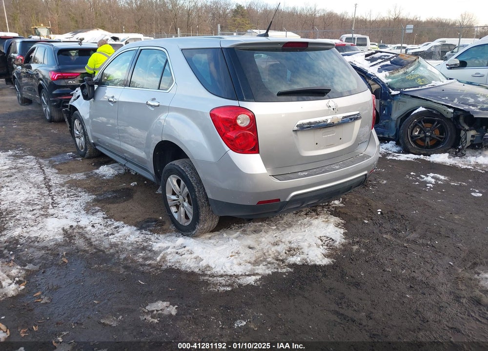2012 CHEVROLET EQUINOX LS VIN: 2GNALBEK4C1225197