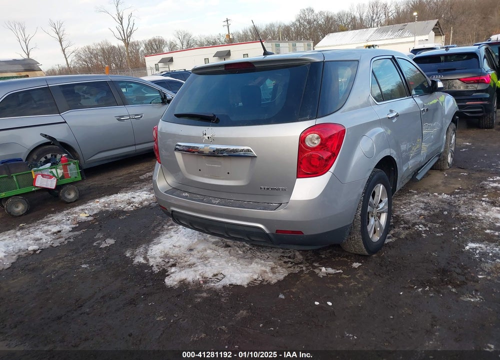 2012 CHEVROLET EQUINOX LS VIN: 2GNALBEK4C1225197