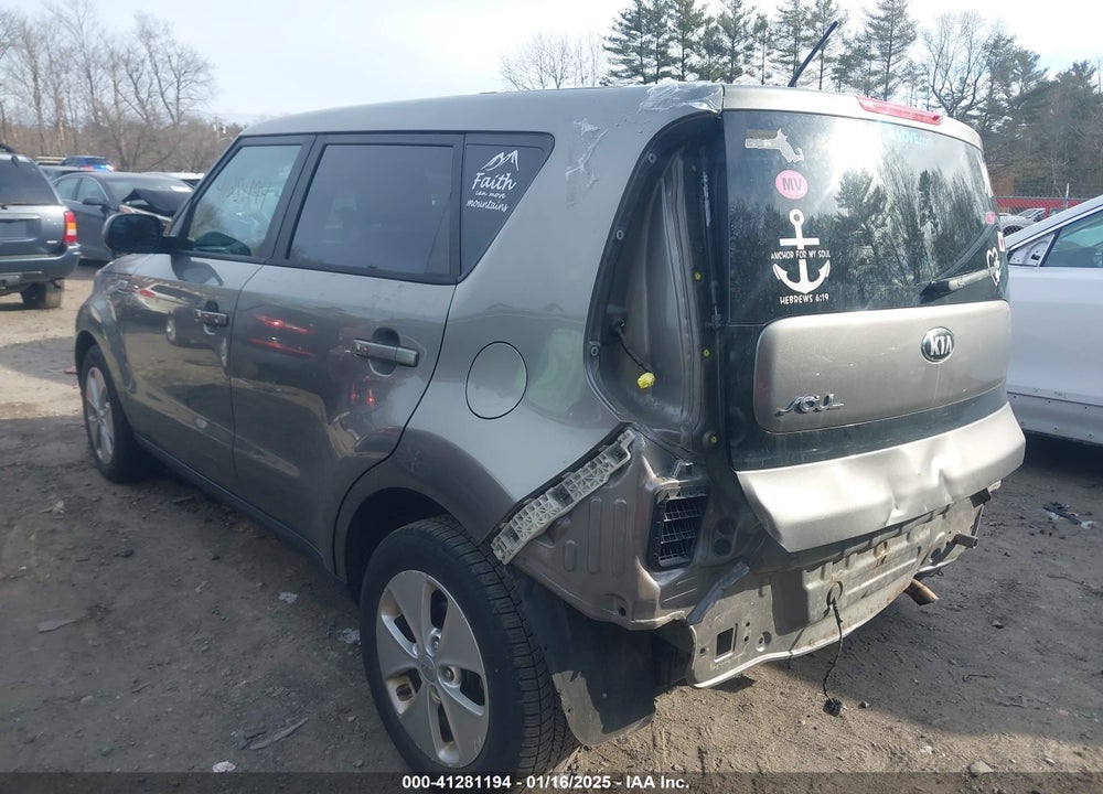 2016 KIA SOUL VIN: KNDJN2A29G7245236