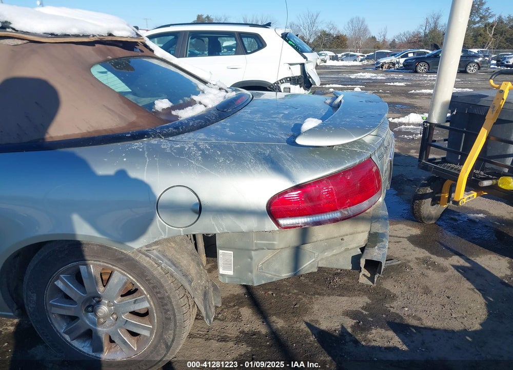 2004 CHRYSLER SEBRING LIMITED VIN: 1C3EL65R34N340411