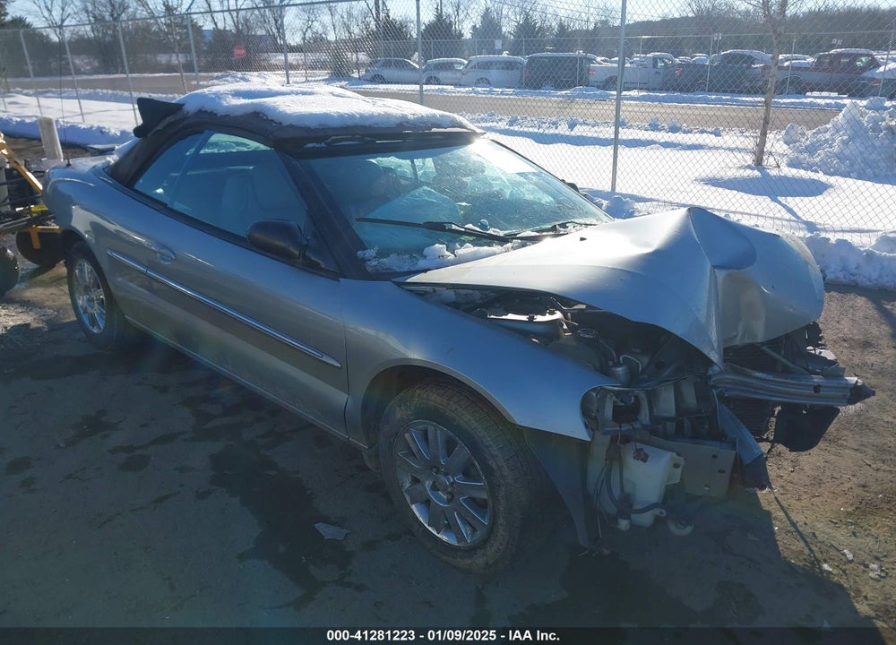 2004 CHRYSLER SEBRING LIMITED VIN: 1C3EL65R34N340411