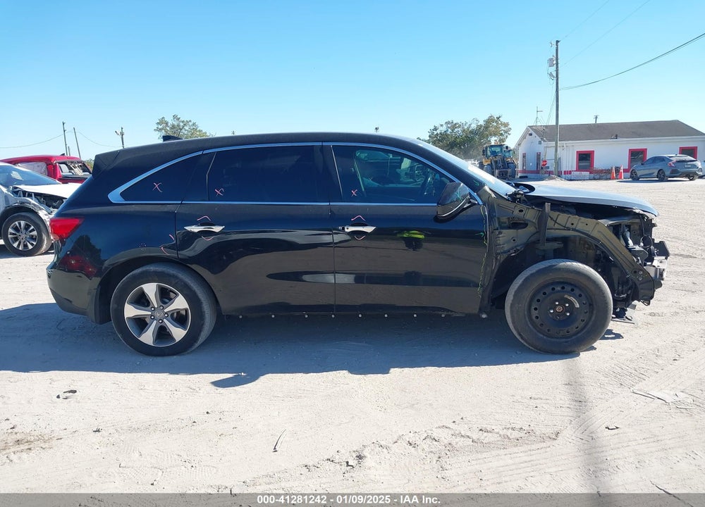 2014 ACURA MDX VIN: 5FRYD4H22EB037255