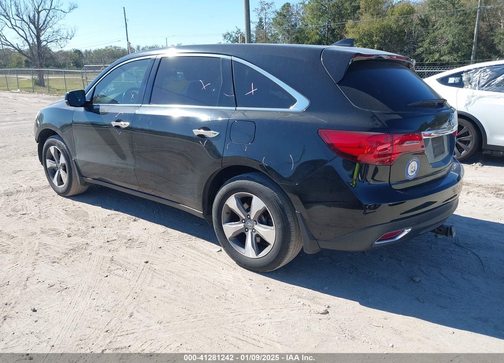 2014 ACURA MDX VIN: 5FRYD4H22EB037255