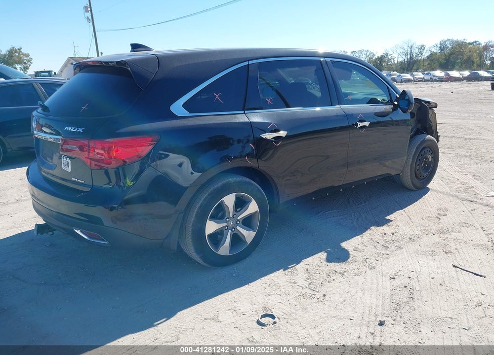 2014 ACURA MDX VIN: 5FRYD4H22EB037255