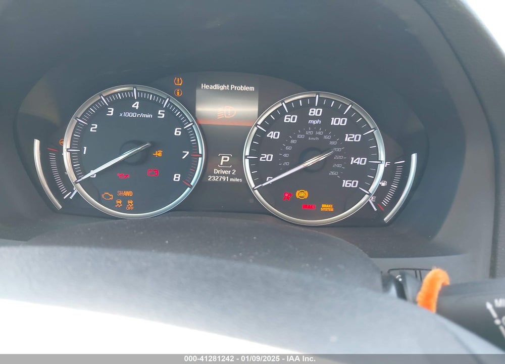 2014 ACURA MDX VIN: 5FRYD4H22EB037255