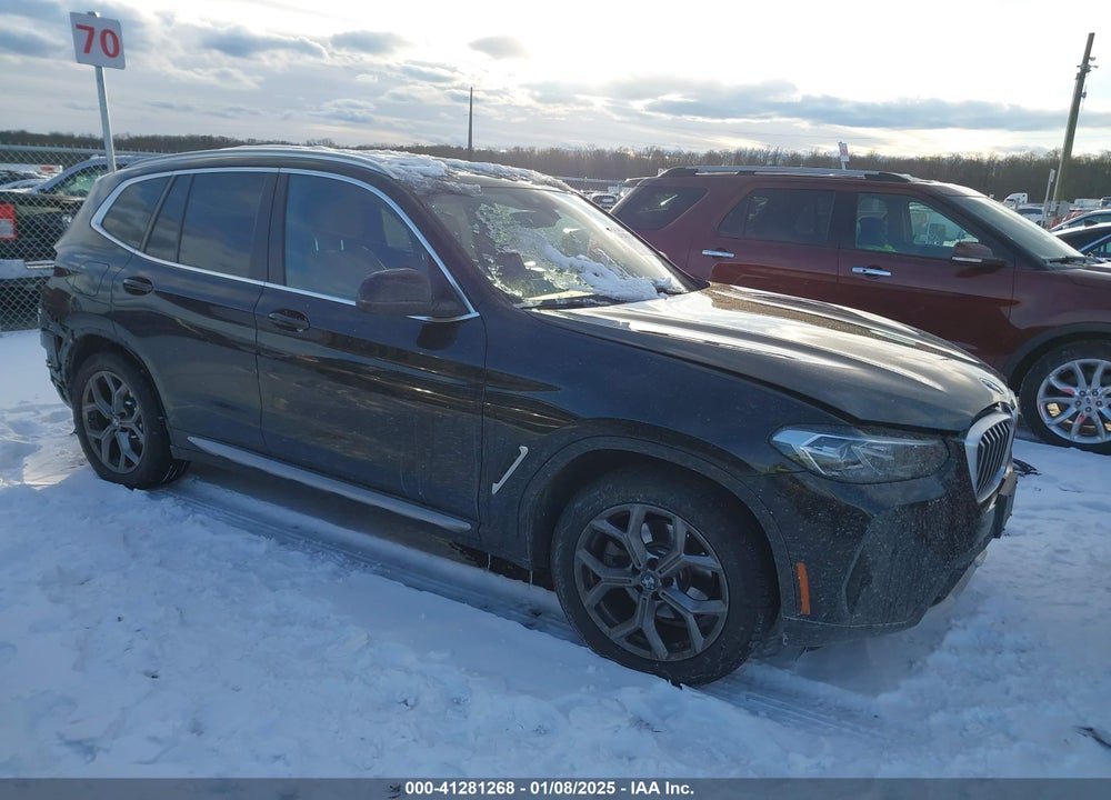 2022 BMW X3 XDRIVE30I VIN: 5UX53DP02N9J86491