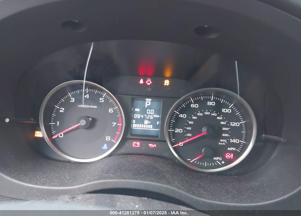 2016 SUBARU IMPREZA 2.0I VIN: JF1GJAA65GH009962