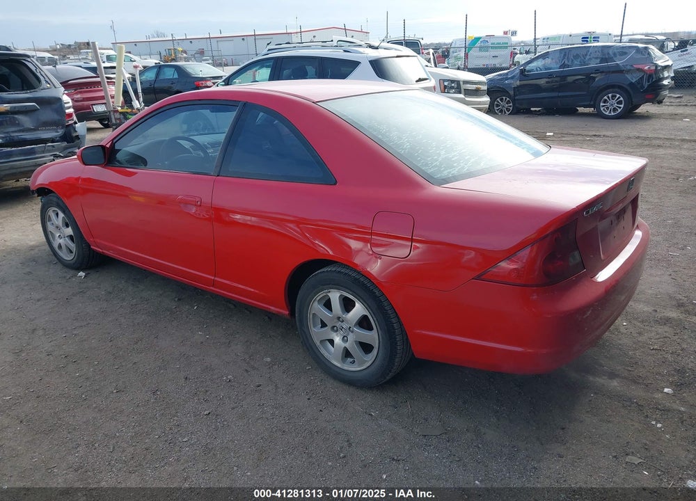 2003 HONDA CIVIC EX VIN: 1HGEM22983L019790
