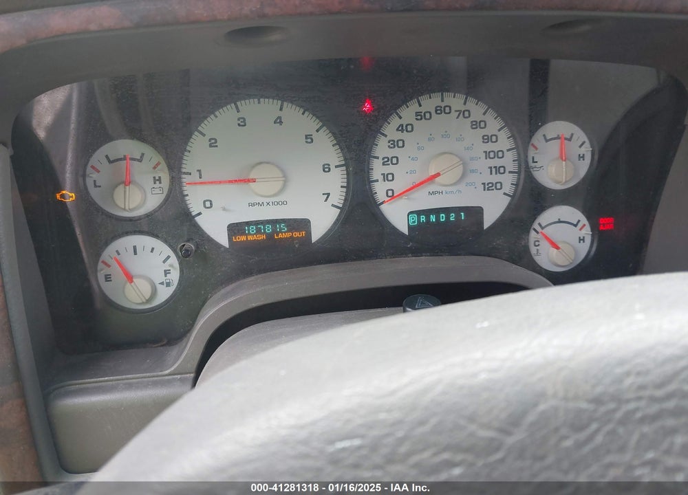 2002 DODGE RAM 1500 ST VIN: 1D7HA18N82S606648