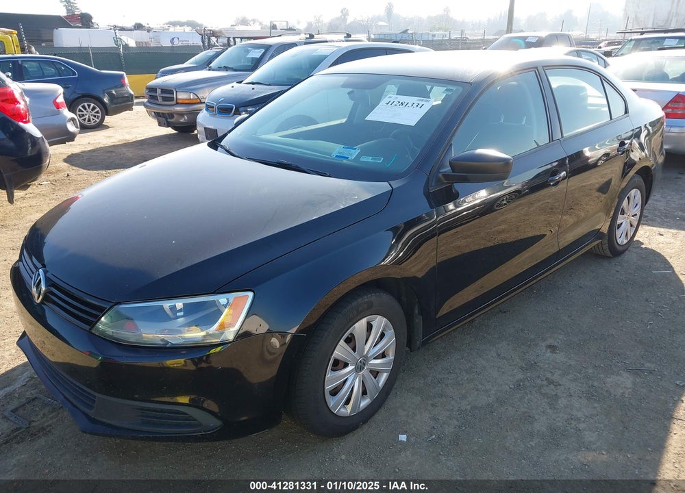 2012 VOLKSWAGEN JETTA 2.0L S VIN: 3VW2K7AJ7CM315945