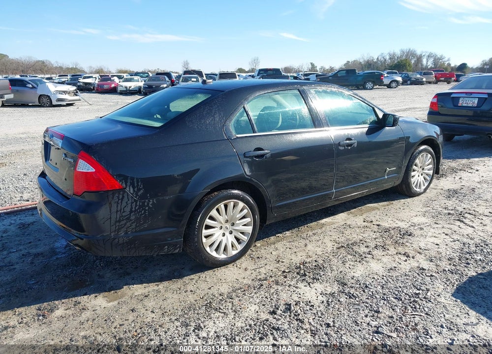 2010 FORD FUSION HYBRID VIN: 3FADP0L31AR135501
