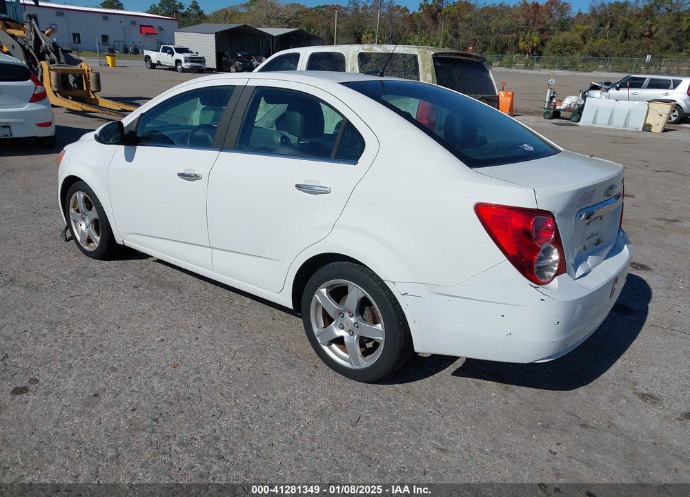 2012 CHEVROLET SONIC VIN: 1G1JE5SH4C4156117