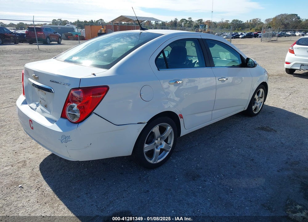 2012 CHEVROLET SONIC VIN: 1G1JE5SH4C4156117