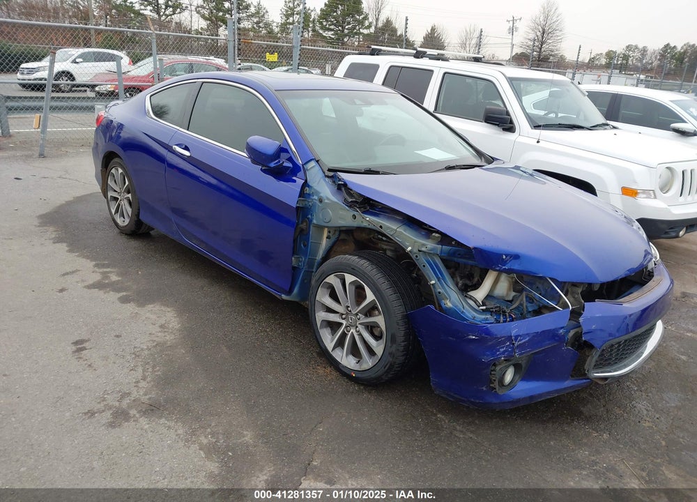 2013 HONDA ACCORD EX-L V-6 VIN: 1HGCT2B80DA012296