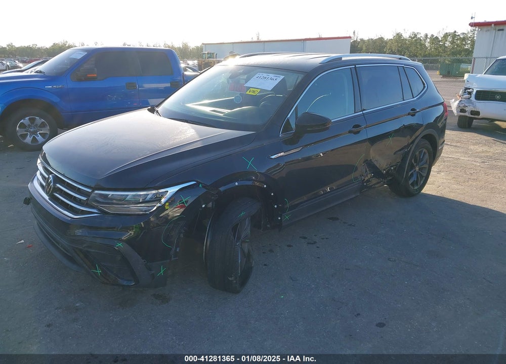 2022 VOLKSWAGEN TIGUAN 2.0T SE VIN: 3VV3B7AX5NM107207