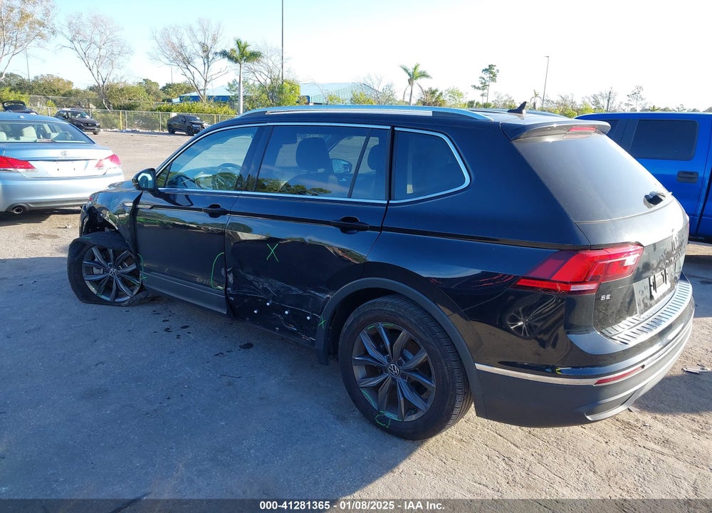 2022 VOLKSWAGEN TIGUAN 2.0T SE VIN: 3VV3B7AX5NM107207