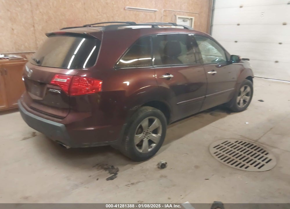2007 ACURA MDX SPORT PACKAGE VIN: 2HNYD28597H517235