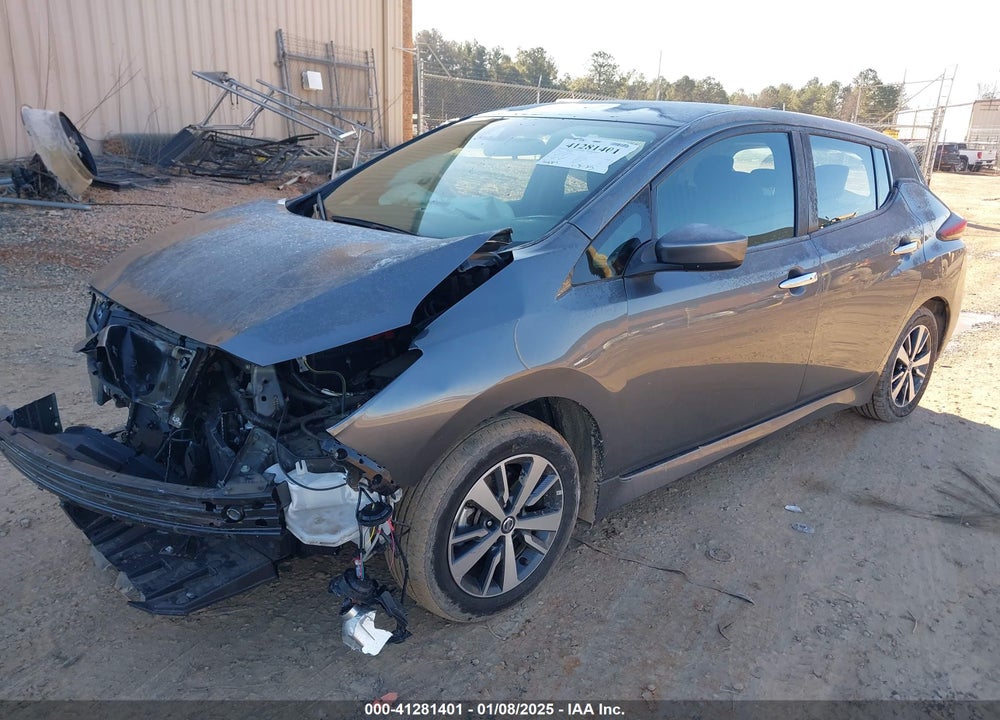 2022 NISSAN LEAF VIN: 1N4BZ1BV2NC554567