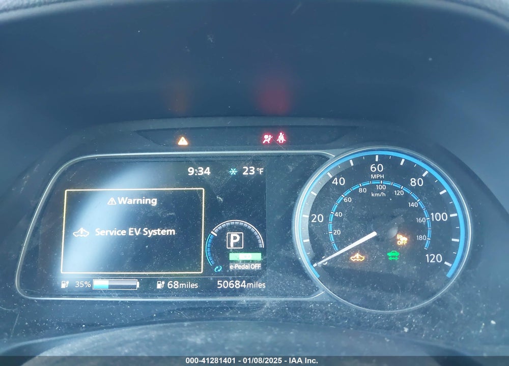2022 NISSAN LEAF VIN: 1N4BZ1BV2NC554567