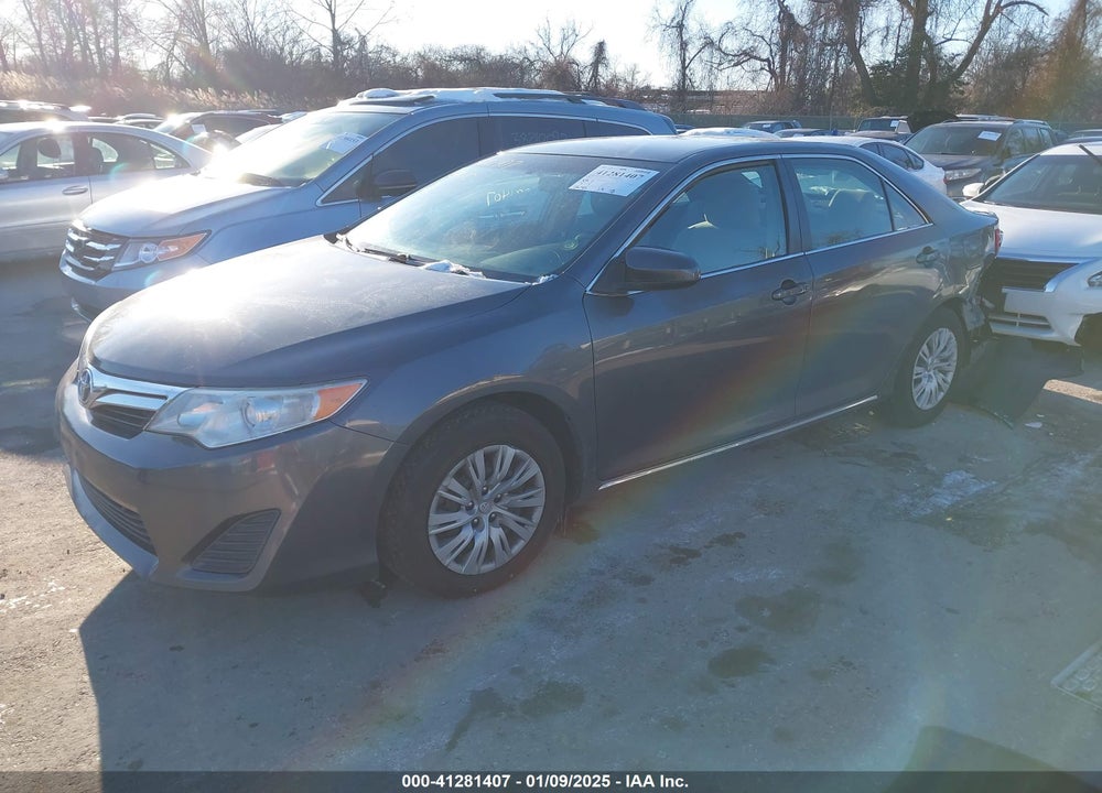2012 TOYOTA CAMRY VIN: 4T1BF1FK4CU020587