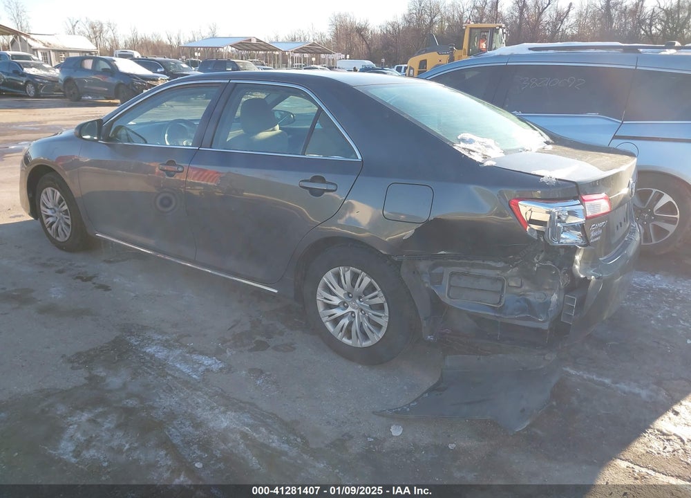 2012 TOYOTA CAMRY VIN: 4T1BF1FK4CU020587
