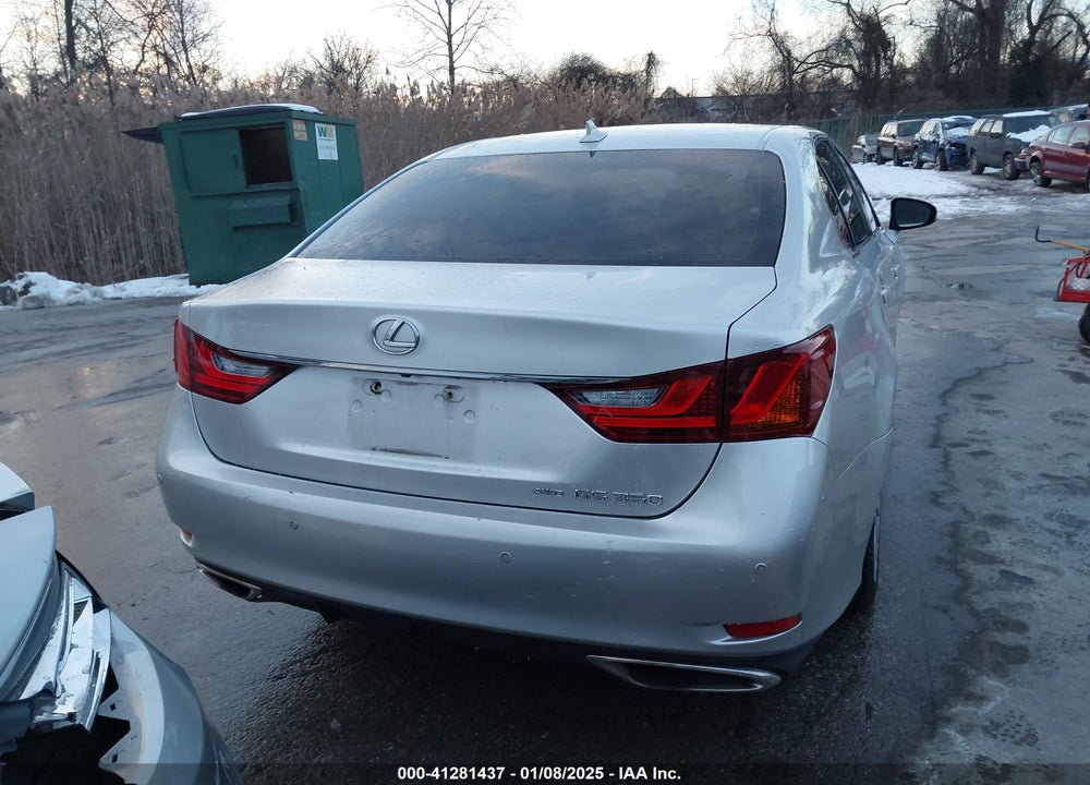 2013 LEXUS GS 350 VIN: JTHCE1BL1D5002987