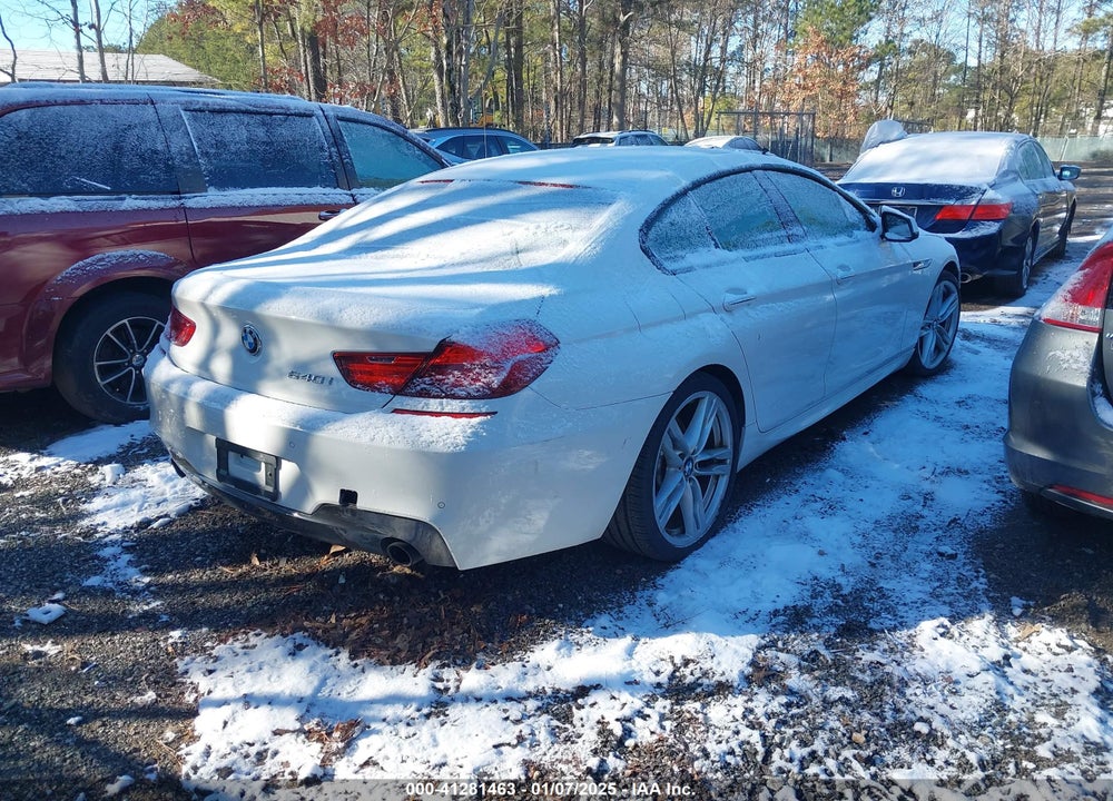 2014 BMW 640I GRAN COUPE VIN: WBA6A0C58ED317262