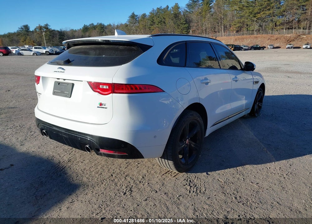 2019 JAGUAR F-PACE S VIN: SADCM2FV9KA602624