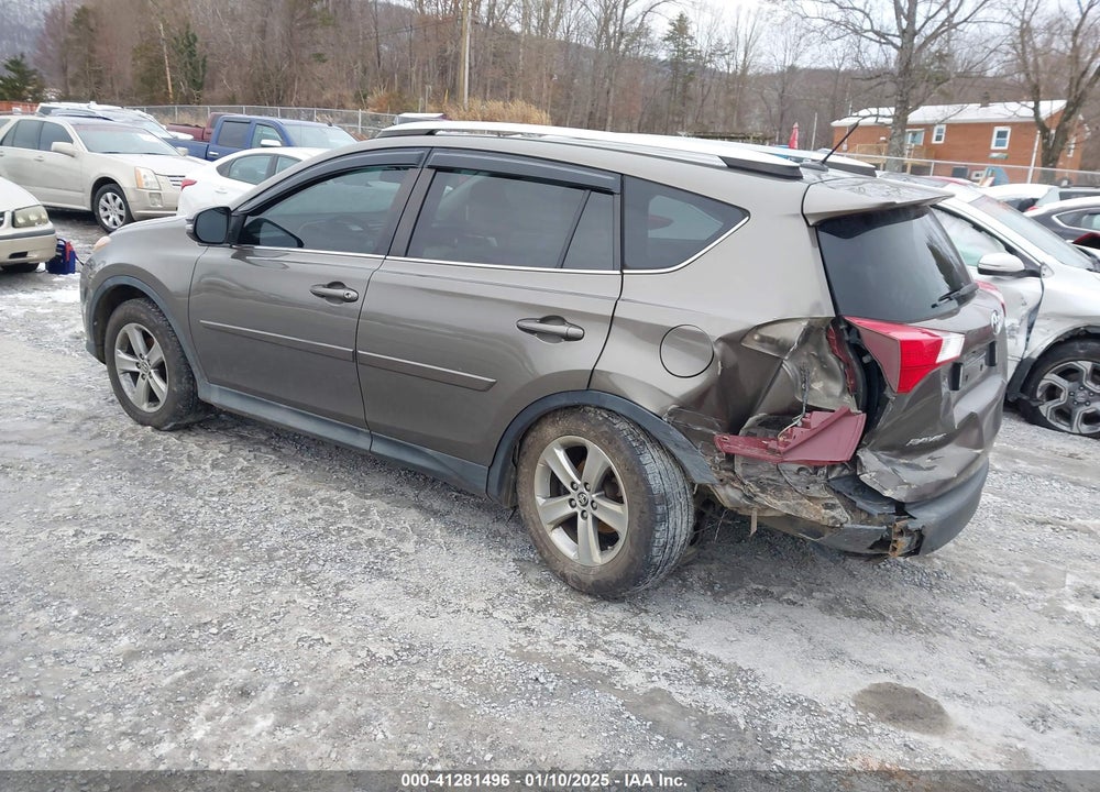 2015 TOYOTA RAV4 XLE VIN: 2T3RFREV3FW241344