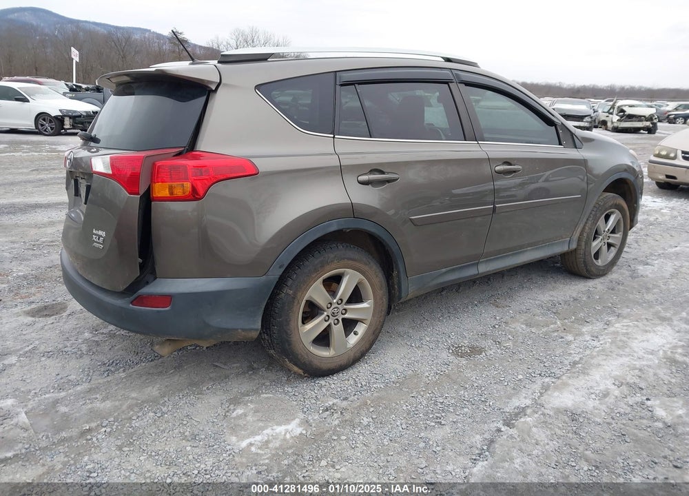 2015 TOYOTA RAV4 XLE VIN: 2T3RFREV3FW241344