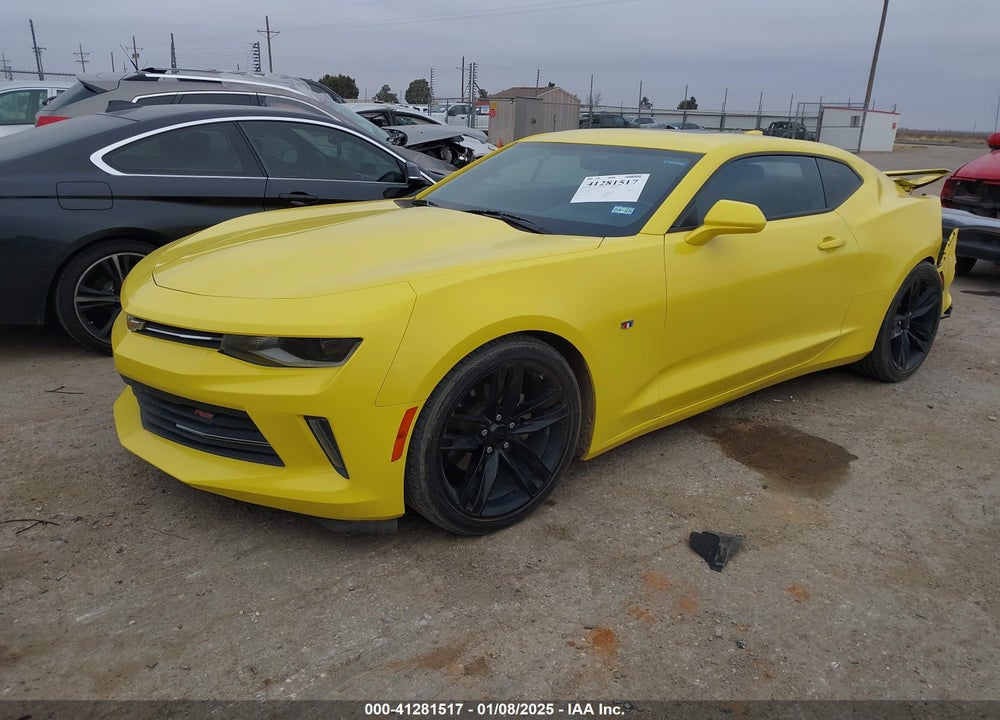 2018 CHEVROLET CAMARO VIN: 1G1FB1RSXJ0118825