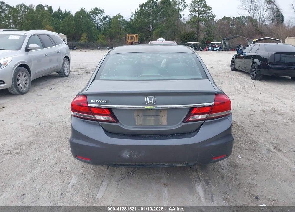 2013 HONDA CIVIC VIN: 2HGFB2F55DH596938