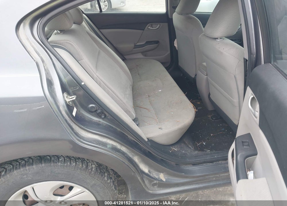 2013 HONDA CIVIC VIN: 2HGFB2F55DH596938