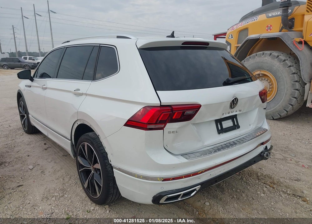 2022 VOLKSWAGEN TIGUAN 2.0T SEL R-LINE VIN: 3VV4B7AX5NM111133