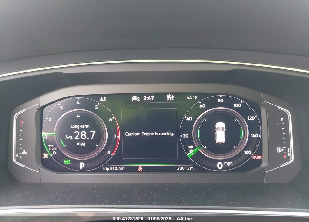 2022 VOLKSWAGEN TIGUAN 2.0T SEL R-LINE VIN: 3VV4B7AX5NM111133