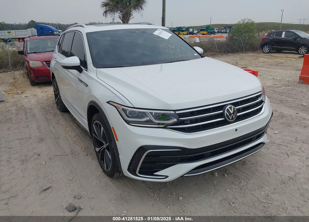 2022 VOLKSWAGEN TIGUAN 2.0T SEL R-LINE VIN: 3VV4B7AX5NM111133
