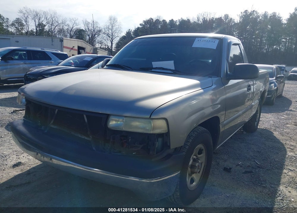 2000 CHEVROLET SILVERADO 1500 VIN: 1GCEC14VXYZ355645