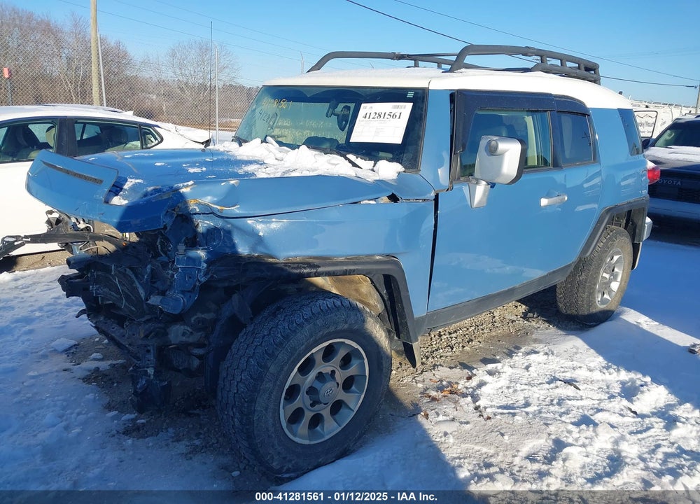 2013 TOYOTA FJ CRUISER VIN: JTEBU4BF2DK148937