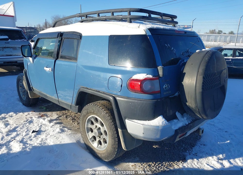 2013 TOYOTA FJ CRUISER VIN: JTEBU4BF2DK148937