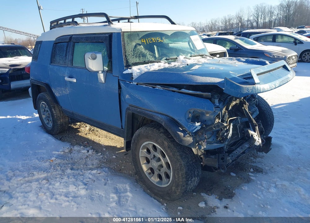 2013 TOYOTA FJ CRUISER VIN: JTEBU4BF2DK148937