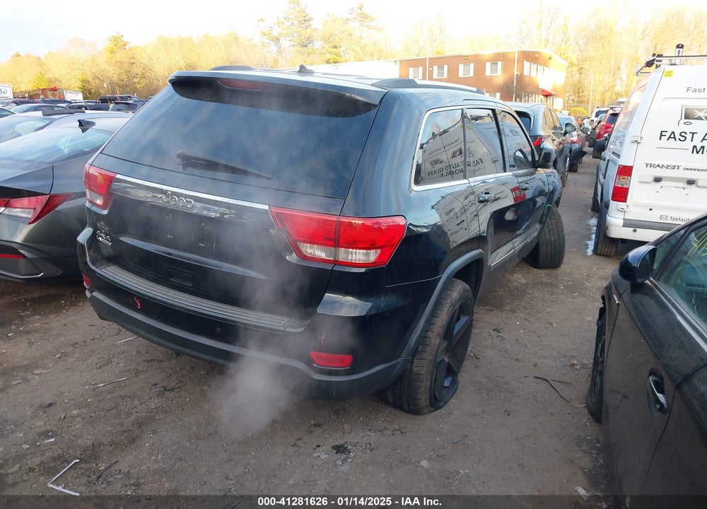 2012 JEEP GRAND CHEROKEE LAREDO VIN: 1C4RJFAG4CC267485