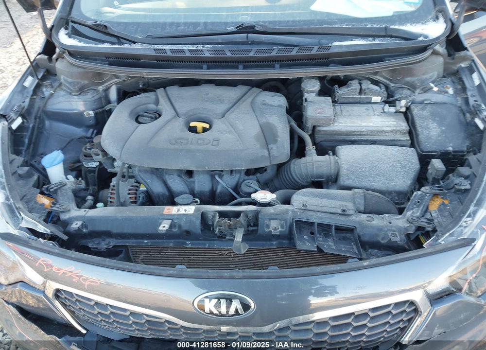 2016 KIA FORTE VIN: KNAFX5A86G5599844