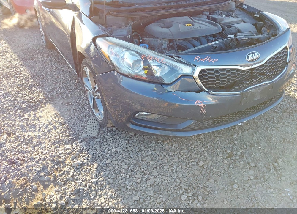 2016 KIA FORTE VIN: KNAFX5A86G5599844
