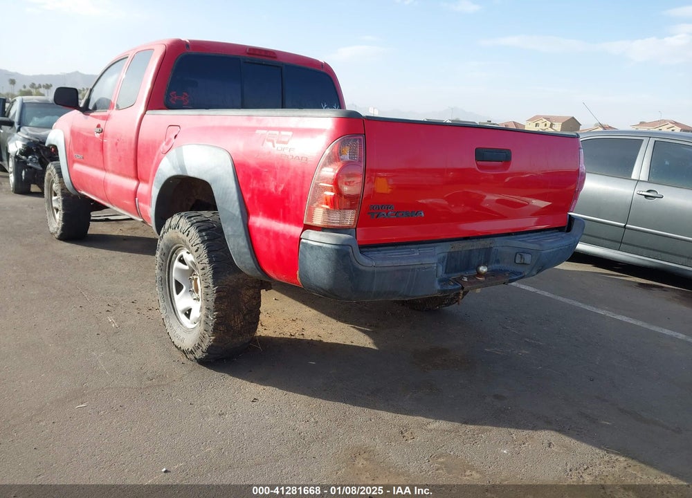 2008 TOYOTA TACOMA VIN: 5TEUX42NX8Z578096