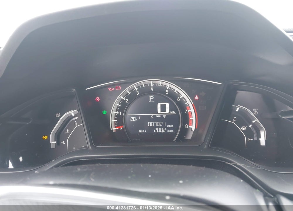 2016 HONDA CIVIC VIN: 19XFC2F52GE089541