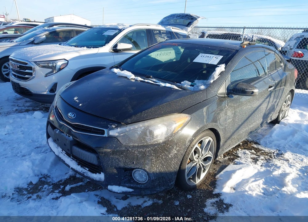 2015 KIA FORTE KOUP VIN: KNAFZ6A30F5390473