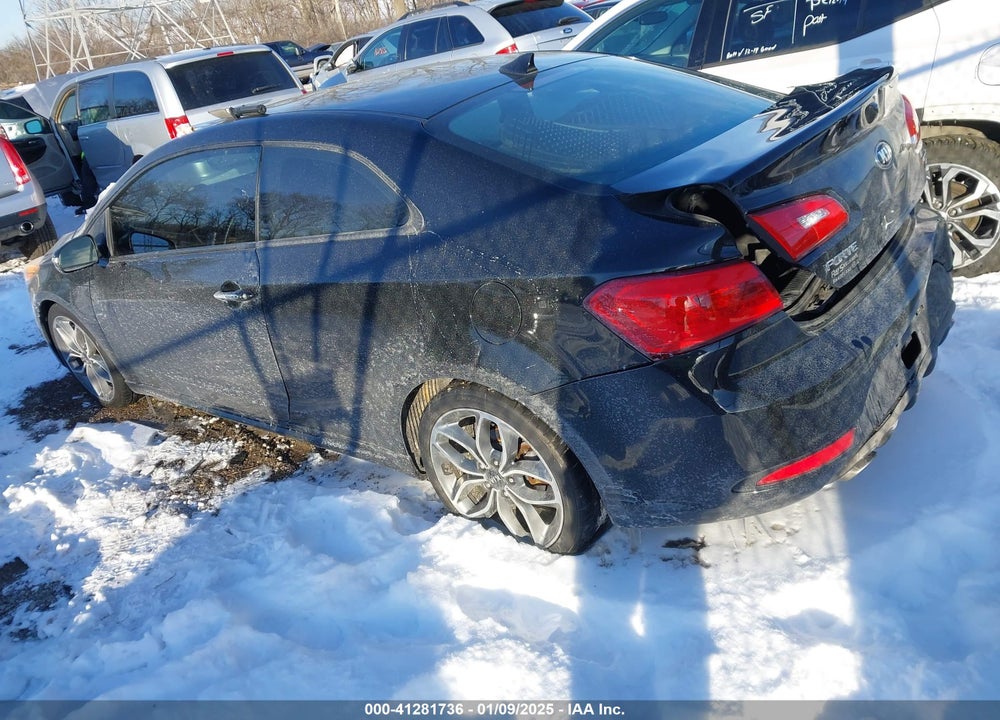 2015 KIA FORTE KOUP VIN: KNAFZ6A30F5390473