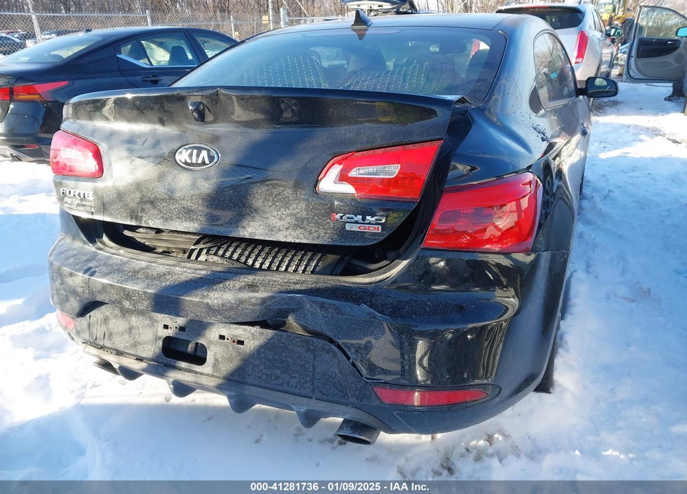 2015 KIA FORTE KOUP VIN: KNAFZ6A30F5390473