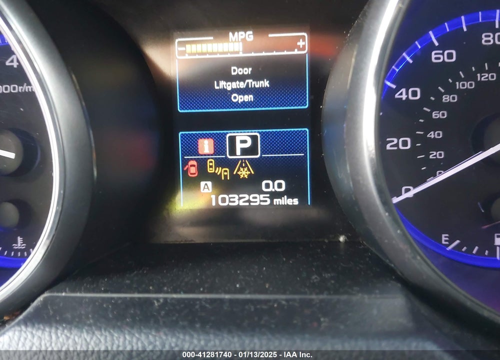 2015 SUBARU OUTBACK VIN: 4S4BSELC1F3295358